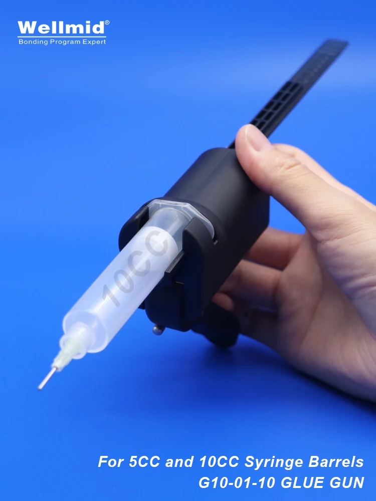 5cc 10cc Manual Glue Gun Syringe Barrels Single component 1K PU Epoxy UV Solder Paste Sealant Portable 3M ARALDITE Caulking Gun