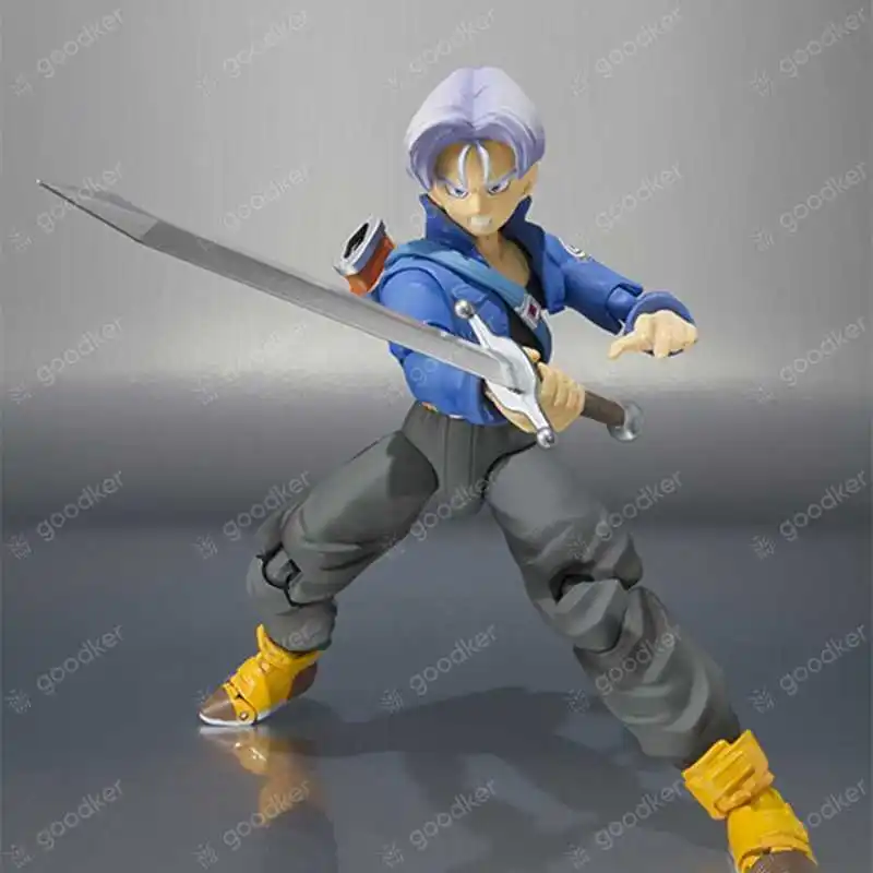 

100% Original Bandai Sh Figuarts Shf Trunks 1.0 Premium Color Edition Action Figures in Stock Figure Model Collection Toy Gift