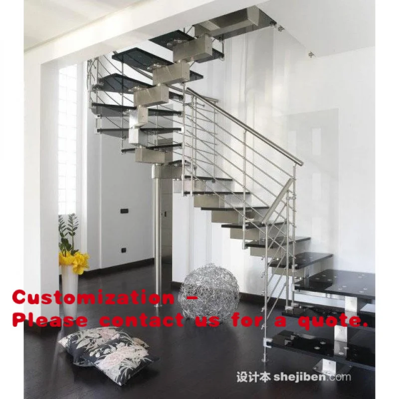 

Customize.High Quality 304 316 Stainless Steel Outdoor Modern Staircase Railing