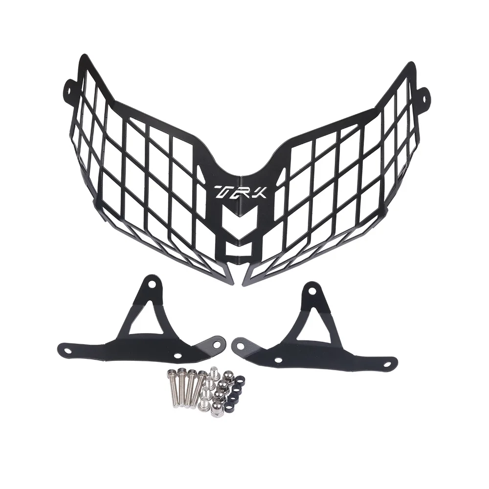 2023 For Bennlli TRK 502 X TRK502X TRK502 2022 2021 2020 2018 2019 Motorcycle Headlight Head Light Guard Protector Cover Grille