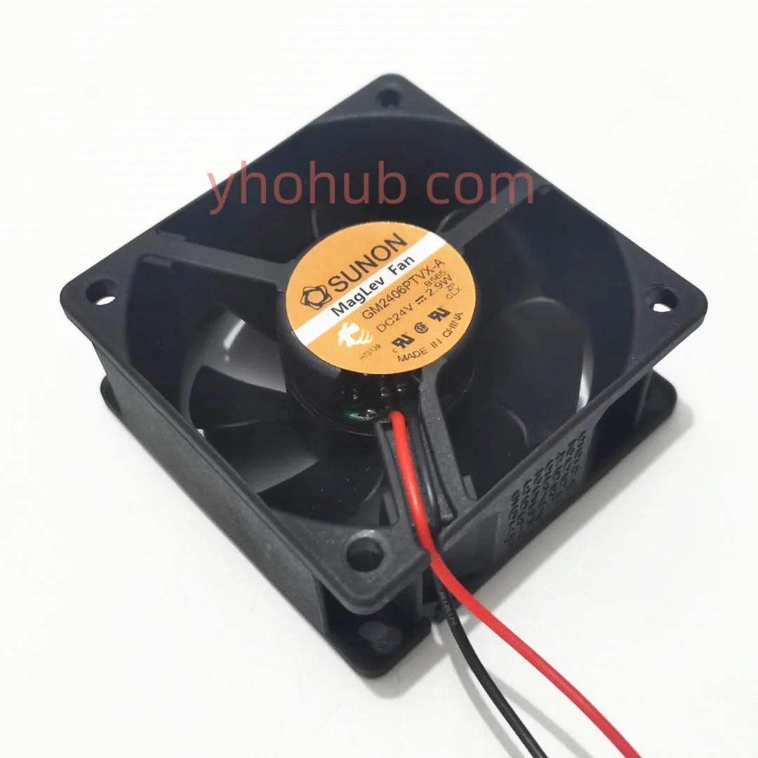 

SUNON GM2406PTVX-A B565 DC 24V 2.9W 60x60x25mm Server Cooling Fan