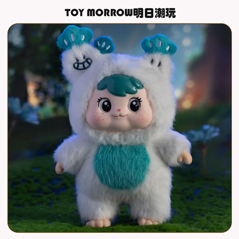 Bafengte Little Sheep Ajioo Plant Elf Series Модная игра Виниловая плюшевая кукла Слепая коробка Подарок Игрушка ручной работы Подвеска Креативный подарок