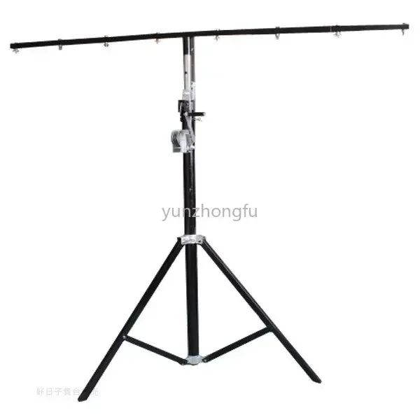 

4.5 M T-Type Thickened Hand Bracket Stage Lighting Single Layer Rack with Horizontal Arm Photoflood Lamp Par Light