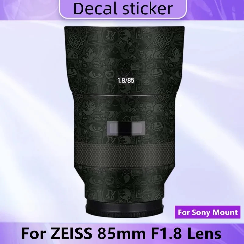 

Для ZEISS Batis 85 мм F1.8 (для крепления Sony) Наклейка на объектив Виниловая пленка для объектива Защитная наклейка для тела Защитное покрытие 85 1,8