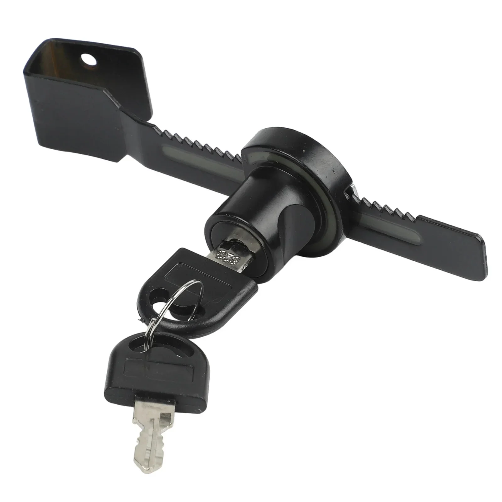 Non-Slip Lock Sliding Glass Door Lock Long-Lasting Reliability Low-Light Positioning Screw-Mounted Installation
