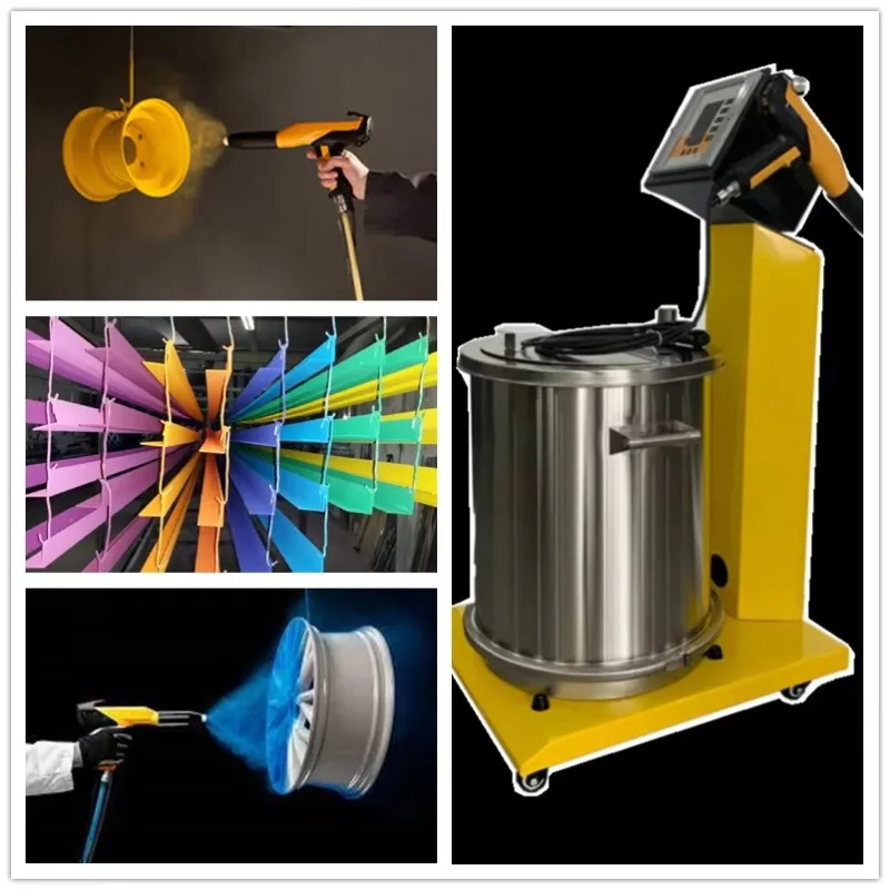 

Changhe Industrial Intelligent Electrostatic Powder Coating Automatic Painting Equipment for Metal Surface Spraying Powder Spray
