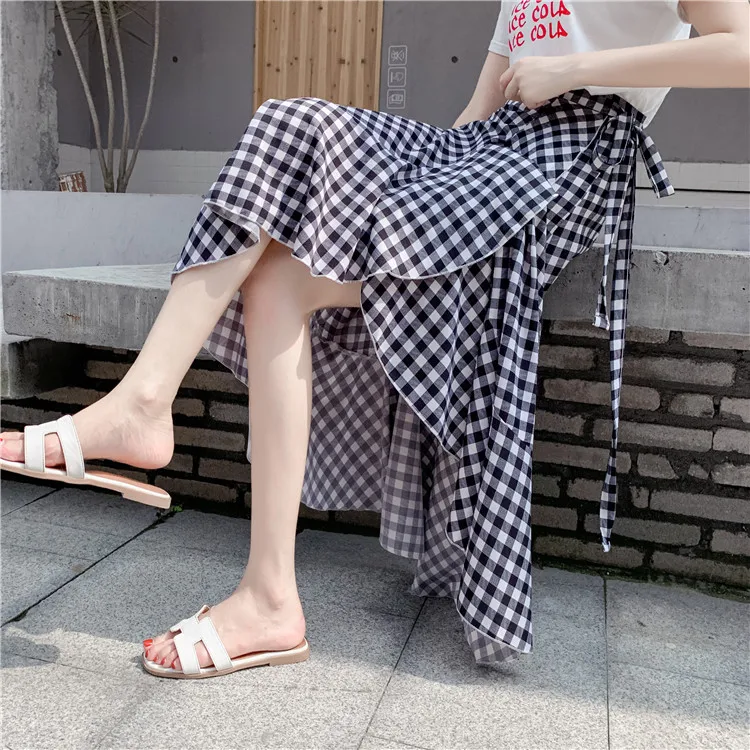 Black plaid