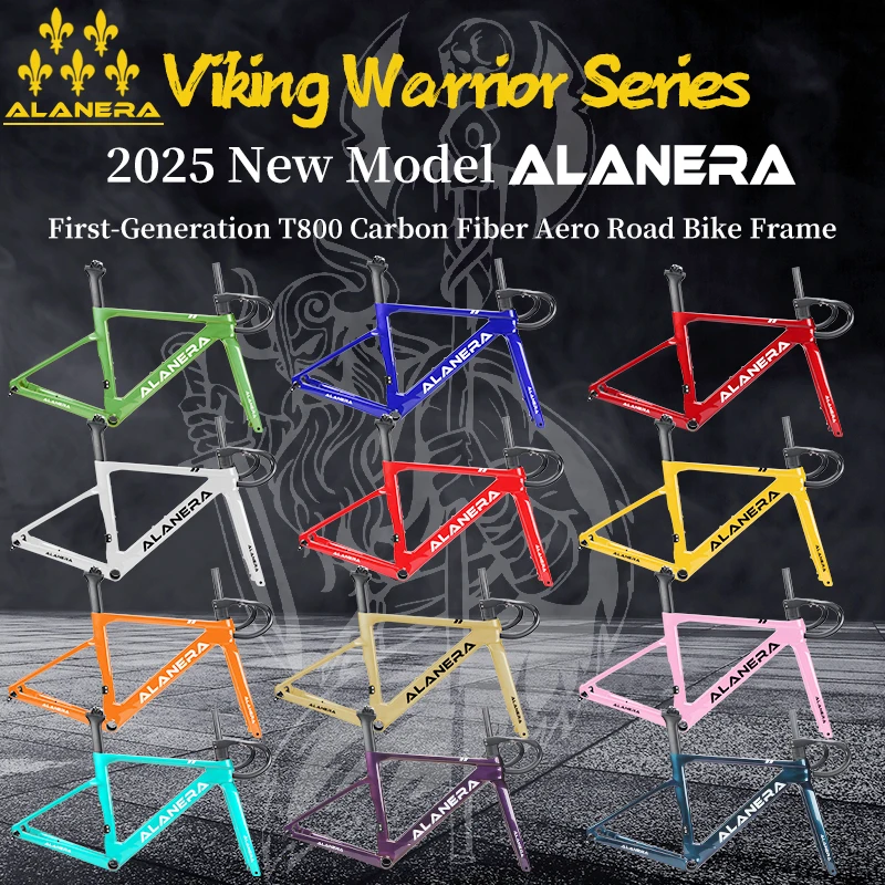 

Новая аэродинамическая карбоновая рама ALANERA 20225, формованная EPS, серия Viking Display, карбоновая рамка, оснащенная недавно отправлением руля