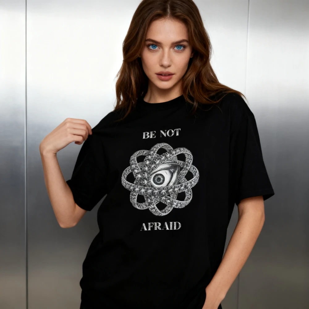 Be Not Afraid Biblically Accurate Angel T-Shirt Angelcore Shirt Ophanim Angel Tee Seraphim Eyeball TShirt Gothic Men Women Tops