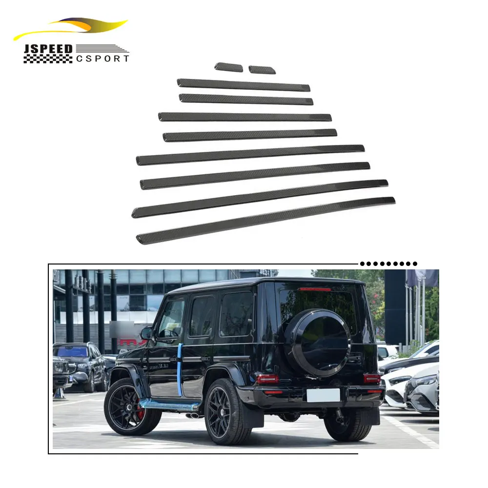 

Suitable for Mercedes-benz G-Class W463, G63, G65, G500 209-2023 carbon fiber side-formed decorative stickers