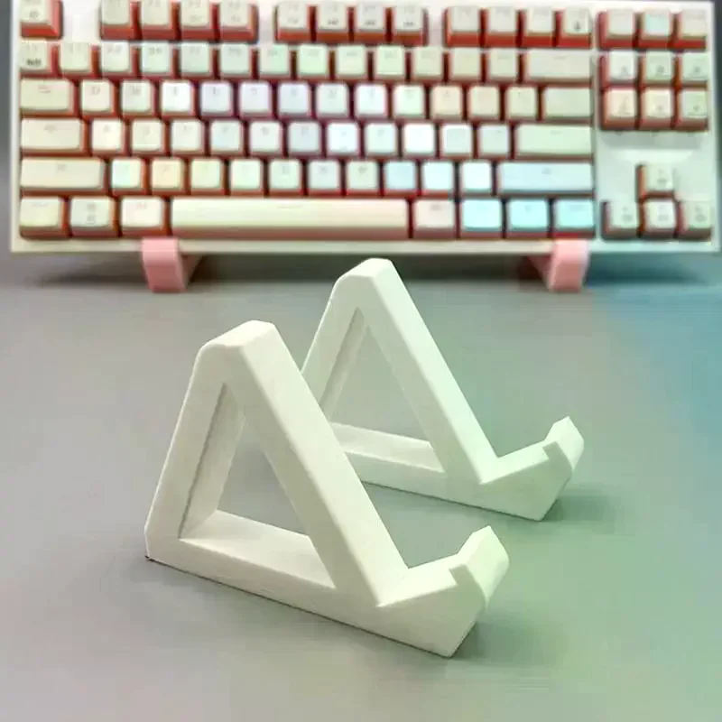 1 Pair For Computer Mechanical Keyboard Holder Layer Rack Tray Plastic 3D Printing Keyboard Display Stand