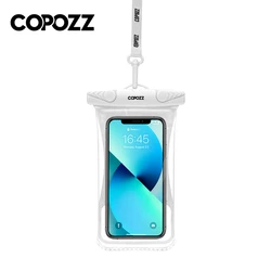 COPOZZ Skifahren und Snowboarden, wasserdichte Handyhülle, Touchscreen, Mobiltelefon, Tauchtasche, Tasche für iPhone, Xiaomi, Samsung, Meizu