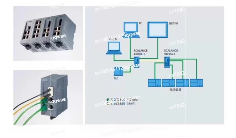 6GK5 004-1BD00-1AB2 SCALANCE XB004-1 Unmanaged Industrial Ethernet Switch for 10/100 Mbit/s