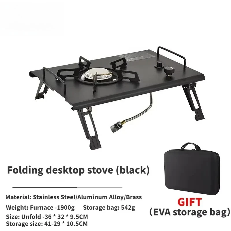 New Lightweight Camping Table Adjustable Leg Multifunctional Outdoor Desk Compatible With Stove For BBQ Picnic Backpacking