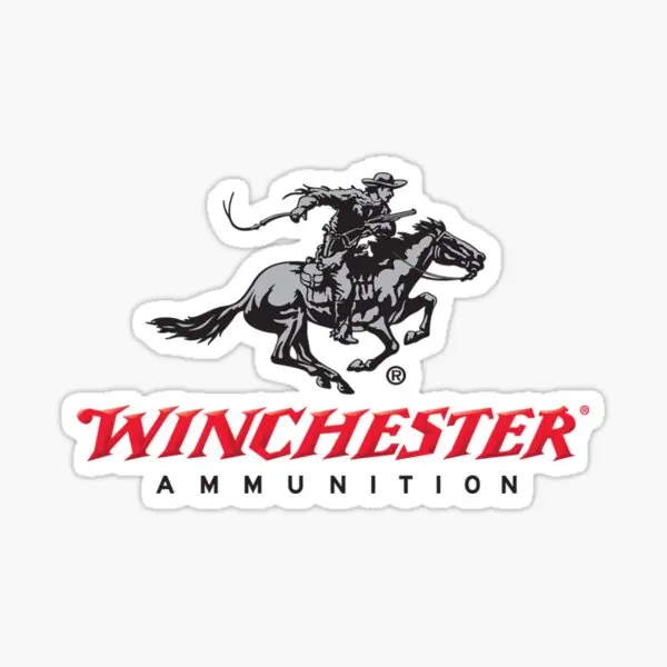 Winchester Ammunition  5PCS Stickers for Decorations Print Stickers Room Wall Car Window Cute Decor  Background Home