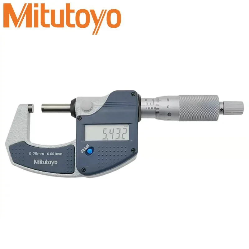 

Mitutoyo Economical Digital Outside Micrometer,range 0-25mm Metric,293-821-30