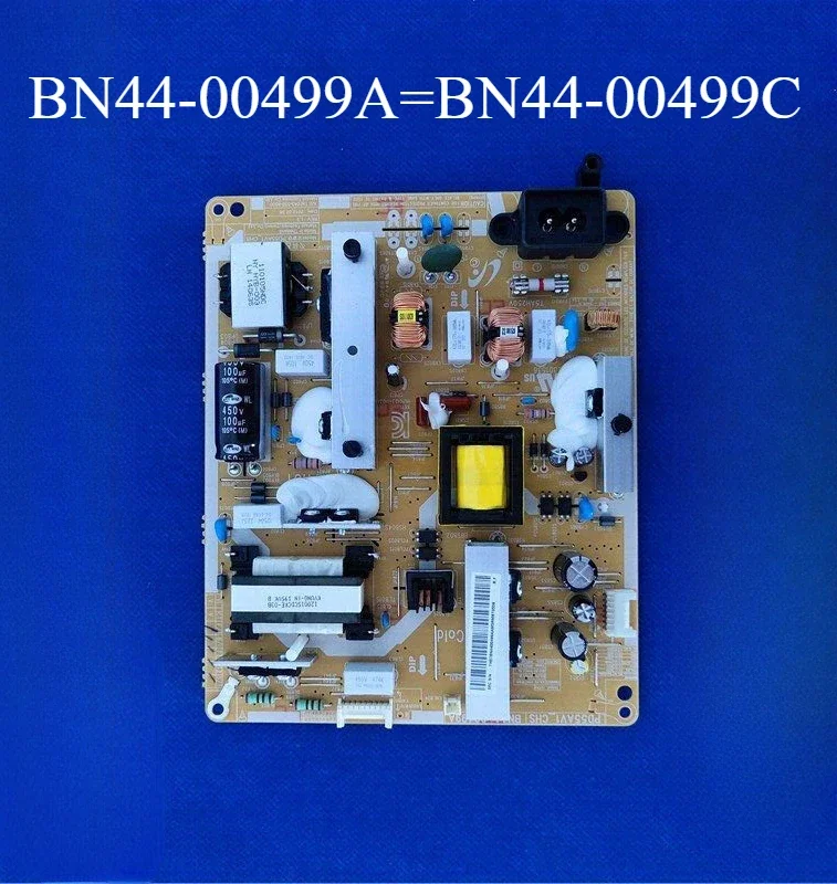 BN44-00499A = BN44-00499C Power Supply Board is for UA50EH5000R UA50EH5080R UA50EH5300R UA50EH6000M UA55EH6000J TV