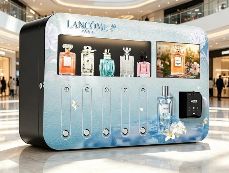 Perfume Vending Machine for Wall Mounted Setup with Plug and Play Design FL Customized