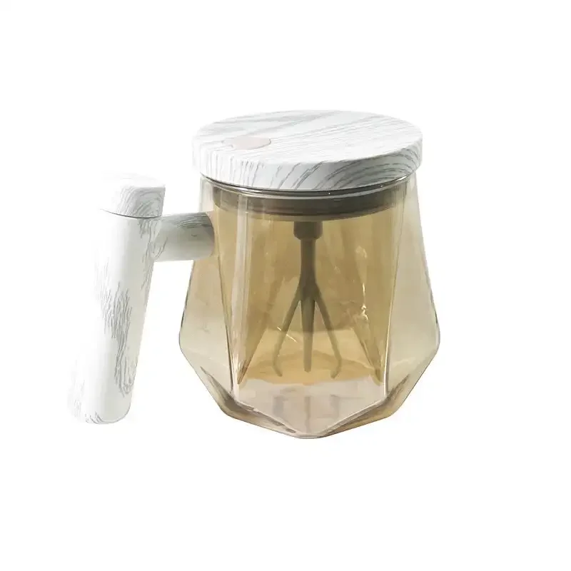 

Self-Stirring Coffee Mug Portable Electric Stirring Cup Office Glass Inner Tank Mug Automatic Electric Protein Powder Mix Cup