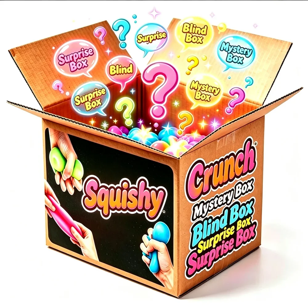 Crunch Squishy Blind Box, Mango Crunch Squishy, Soap Crunch Squishy, Cheese Crunch Squishy, Squishy mit vielen koreanischen Bewertungen – Detail 1