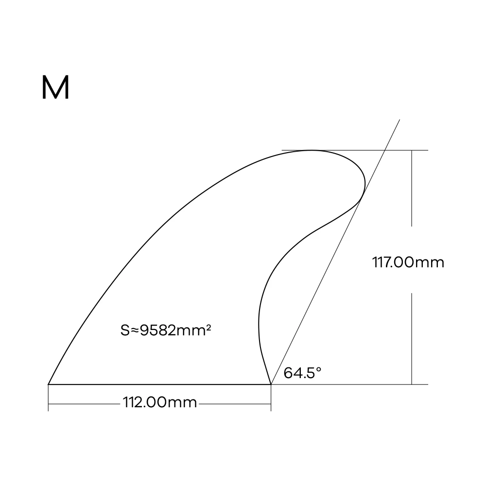 UPSURF FCS-Aileron de surf double onglets G5, autocollant de ligne blanche, accessoires de surf, planche de surf Padel, ensemble de 3 pièces