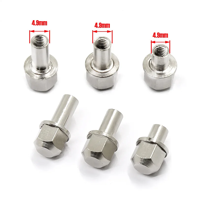 4pcs 12mm/15mm/17mm  Brass Hex Wheel Widener Adapter Set for 1/10 RC Crawler Axial SCX10 D90 D110 Wraith RR10 Tundra Tamiya