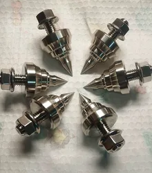 HiFi Audio M6 M8 M10 Stainless Steel Speaker Amplifier Rack Stand Isolation Damping Feet Pad Nail Shock Spikes