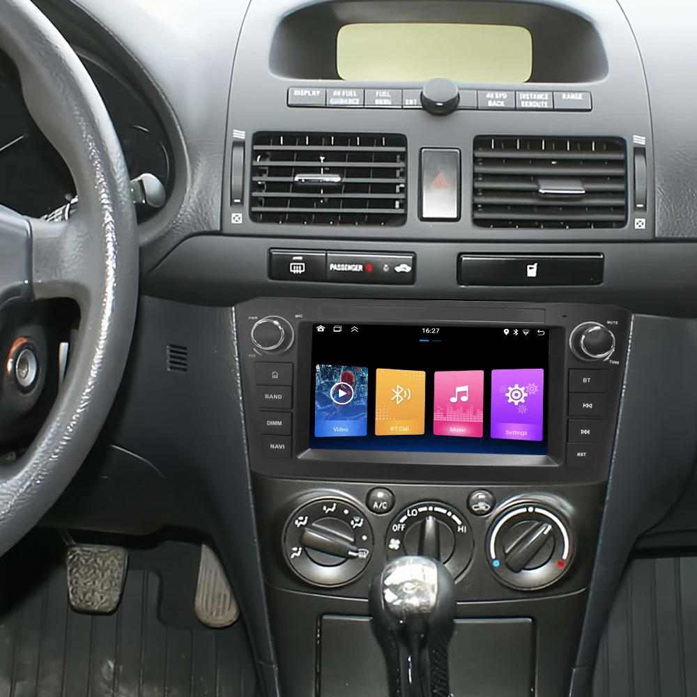 Android 11 Car Radio Android Auto Wireless Carplay 7Inch Universal WIFI GPS Multimedia Player For Toyota Avensis T250 2003‑2010