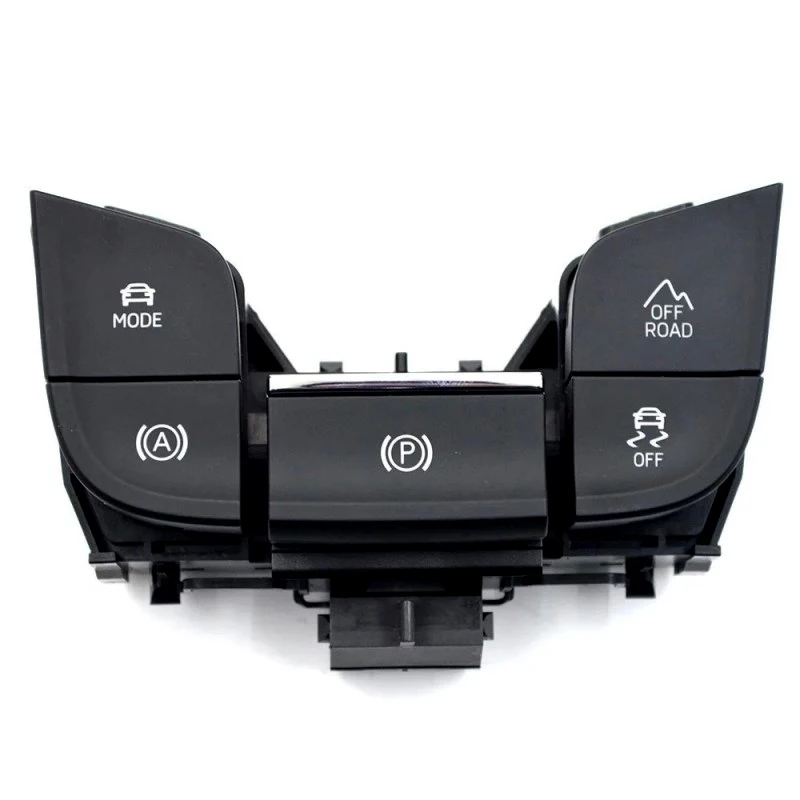 Image of 56G927225B Für Skoda Karoq Kodiaq LHD Handbremse Handbremse Schalter MODUS ESP OFFROAD Einparkhilfe Schalter Tasten 56G 927 225 B