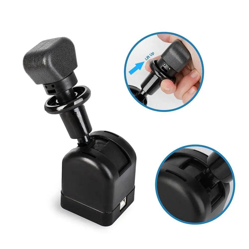 PC USB Handbrake For  Logitech G27, G29, G923 THROTTLEMASTER European/American Truck Sim Racing Games Hand Brake