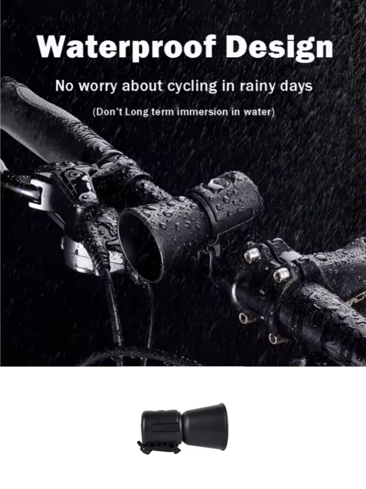 AliExpress Mountain Bike Electric Horn Bell Road Bike Electric Bike Universal Children's Bike Warning Bell Riding Equipment