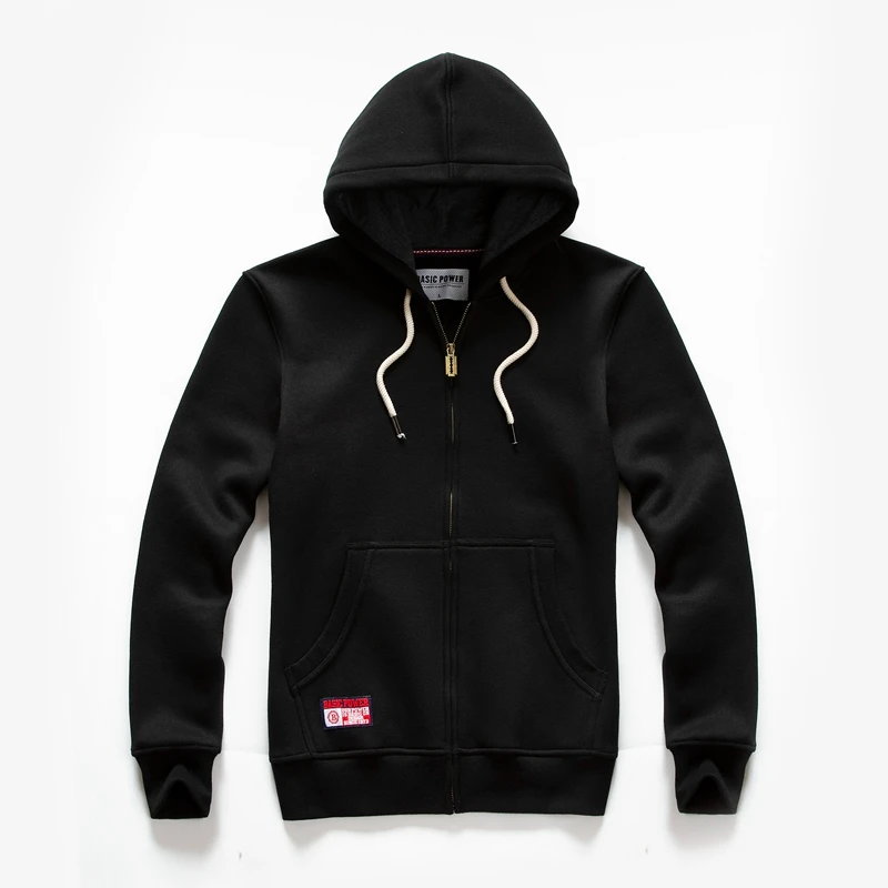 Hoodies for Men Winter Thicken Warm Zip Hoodie Sweatshirt Y2k Fashion Long Sleeve Men Coat Oversized Jacket Harajuku Teen Hooded