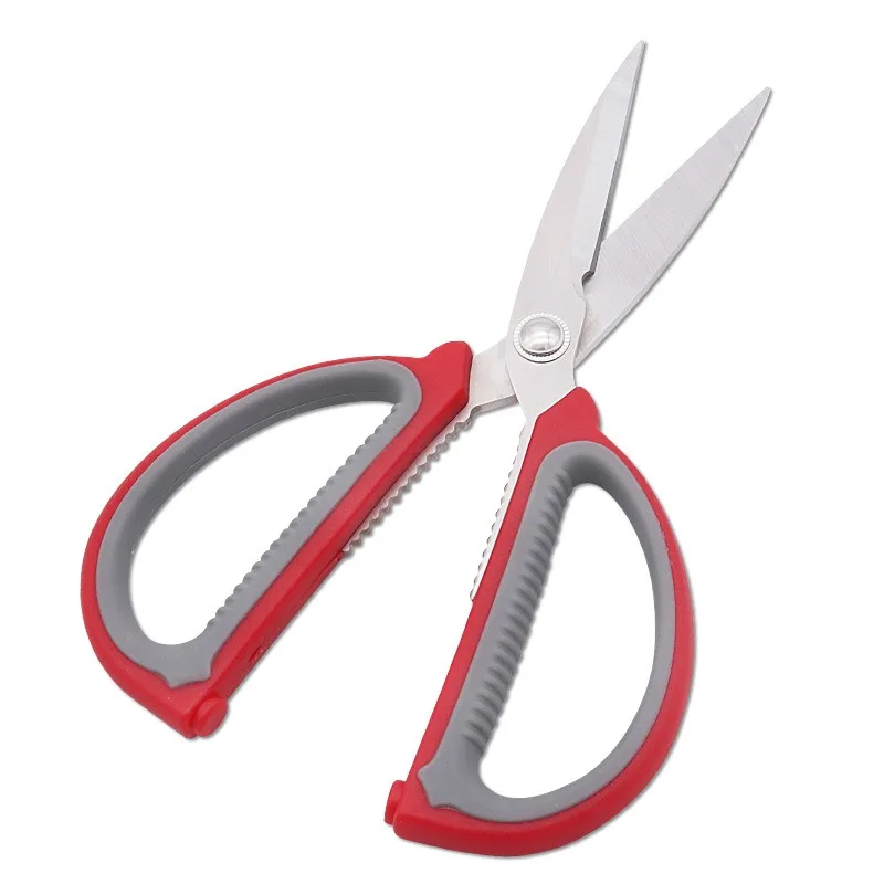 

Stainless Steel Civil Scissors Rubber and Plastic Handle Household Scissors Office Scissors Art Paper Cuttingherramient