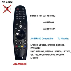 AN-MR600 Universal Replacement No Voice No Mouse Remote Control for Smart TV 43UF770T 49UF770T 55UF850T 60UF770V 65UF770T
