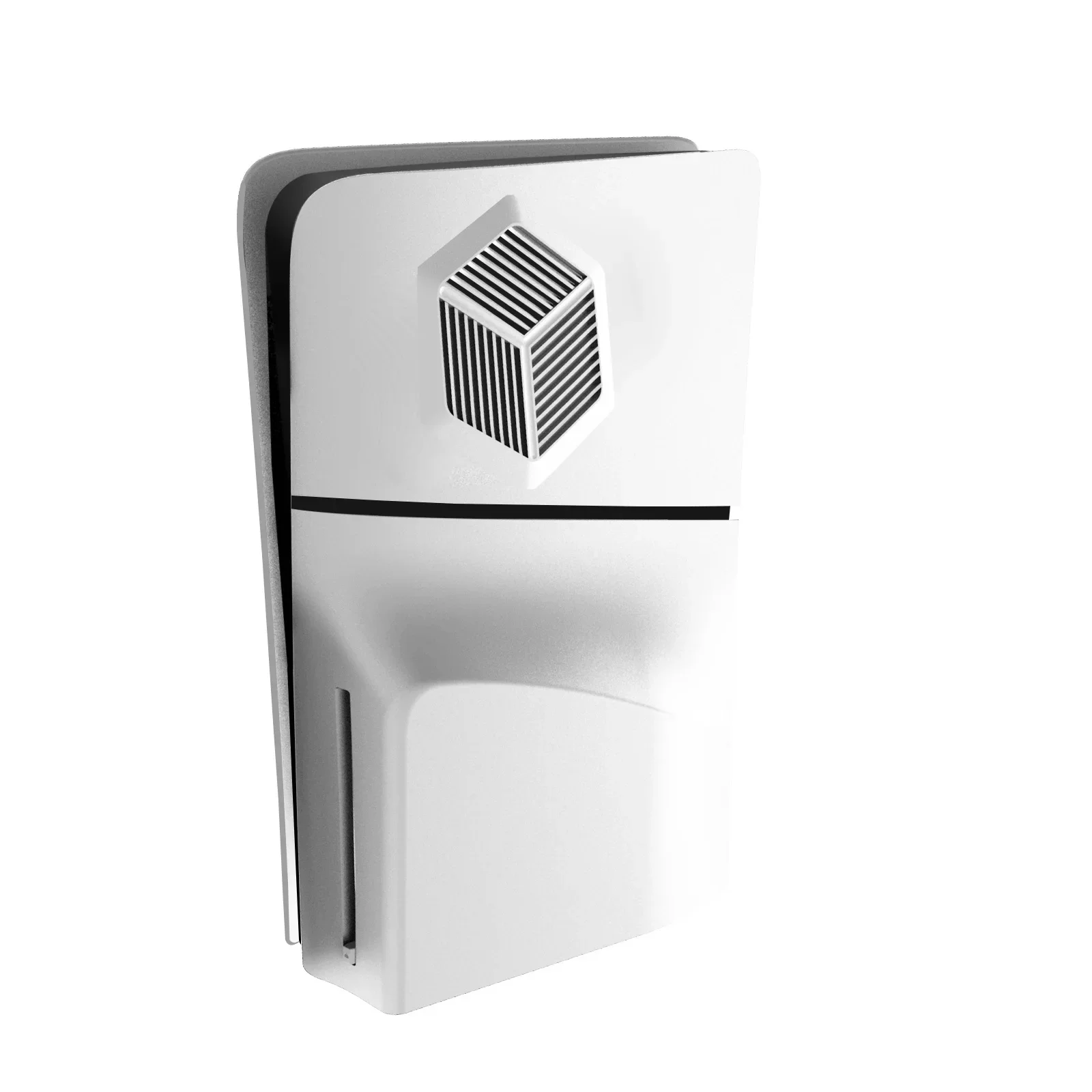 Face Plates for PS5 Slim Disc Edition Console Accessories Cover Faceplate Cooling Vents Custom Side Panel Skin Shell Replacement