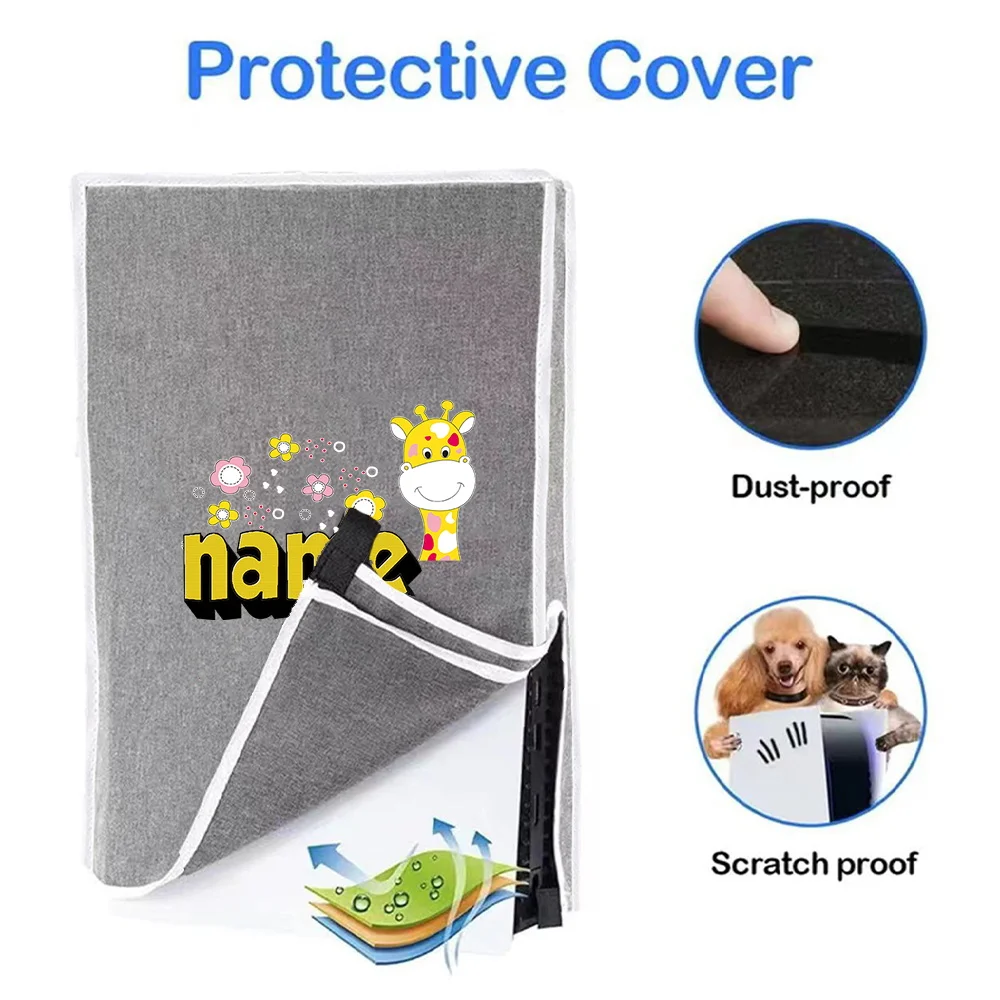 شخصية مخصصة لوحدة التحكم PS5 حامي الغبار واقية ألعاب الملحقات المضادة للخدش أداة منتجات مخصصة