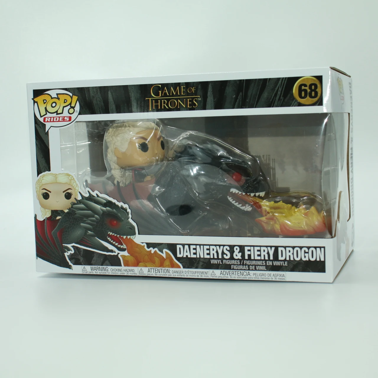 Funko Official Licensed Vinyl Figure Rhaenys Targaryen with Meleys Collectible Model Desktop Decor Ornaments Figureine Souvenir - view 4