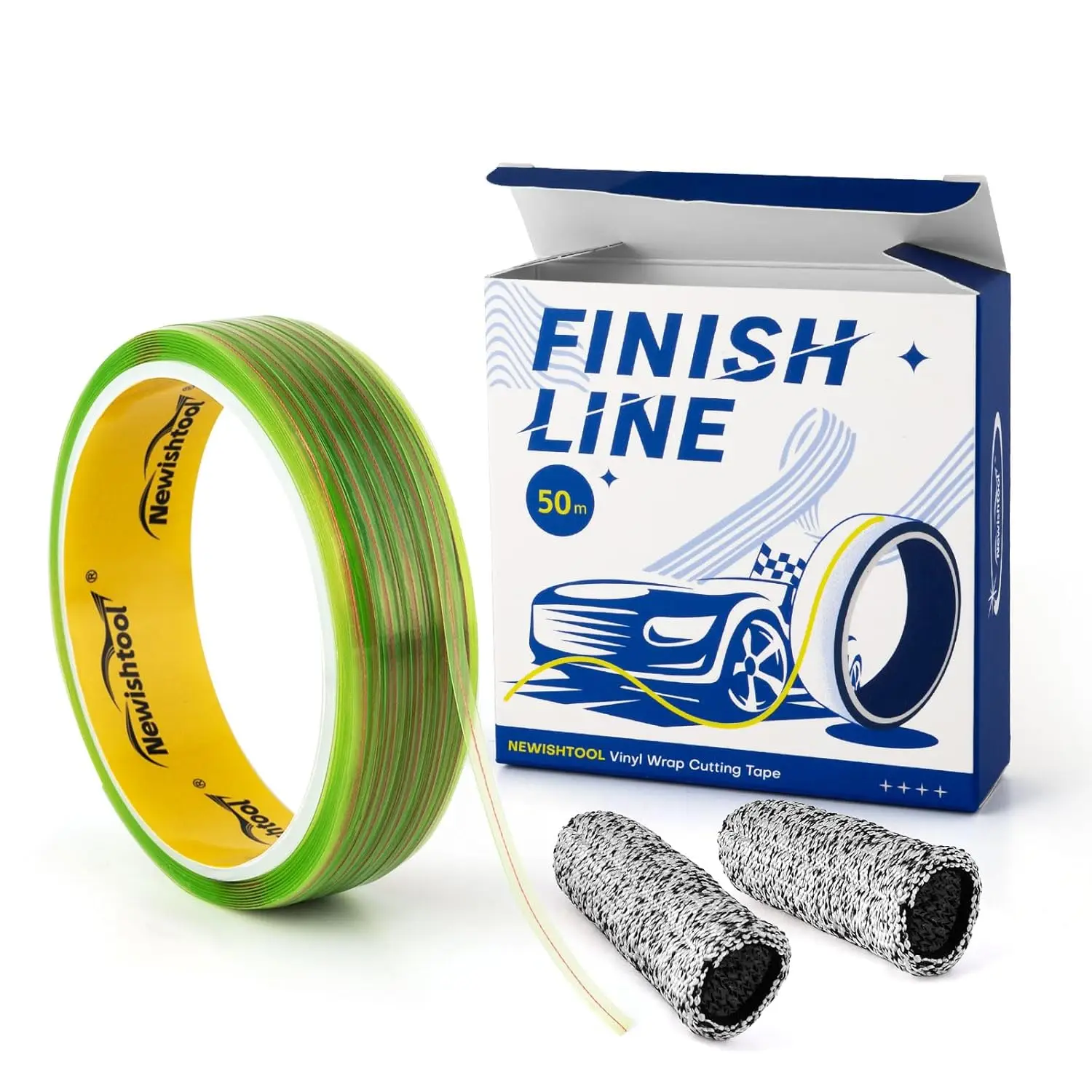 EHDIS 50 Meter Safety Cutting Tape Wrapping Car Tool Set Graphic Tint Vinyl Film Craft Styling Knifeless Precise Cut Design Line