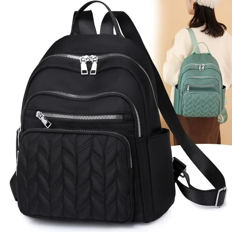 

Женский рюкзак, водонепроницаемый Оксфорд, модная противоугонная школьная сумка, большой вместительный кошелек, женская дорожная сумка-шоудер