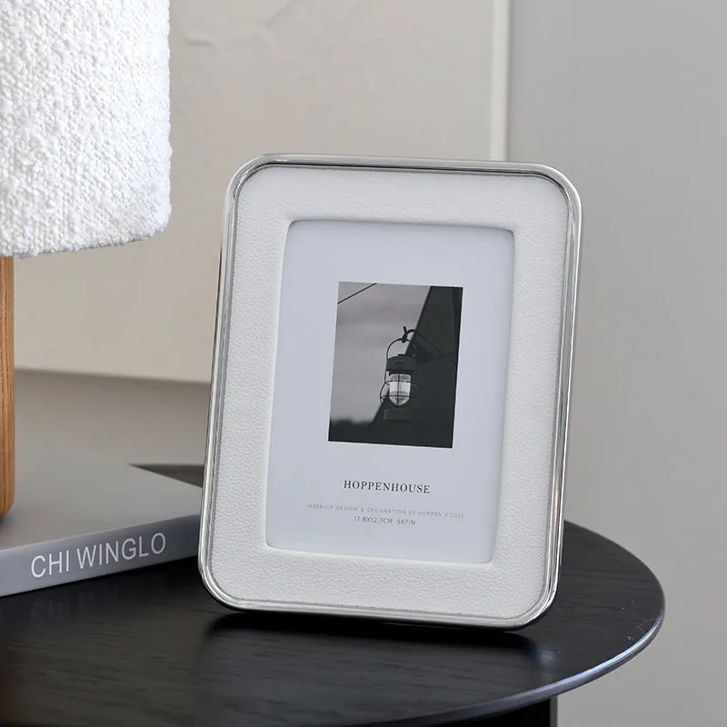 6-inch photo frame, high-end table setting, wedding photo frame, photo printing plus  frame 6-inch, light luxury living roo