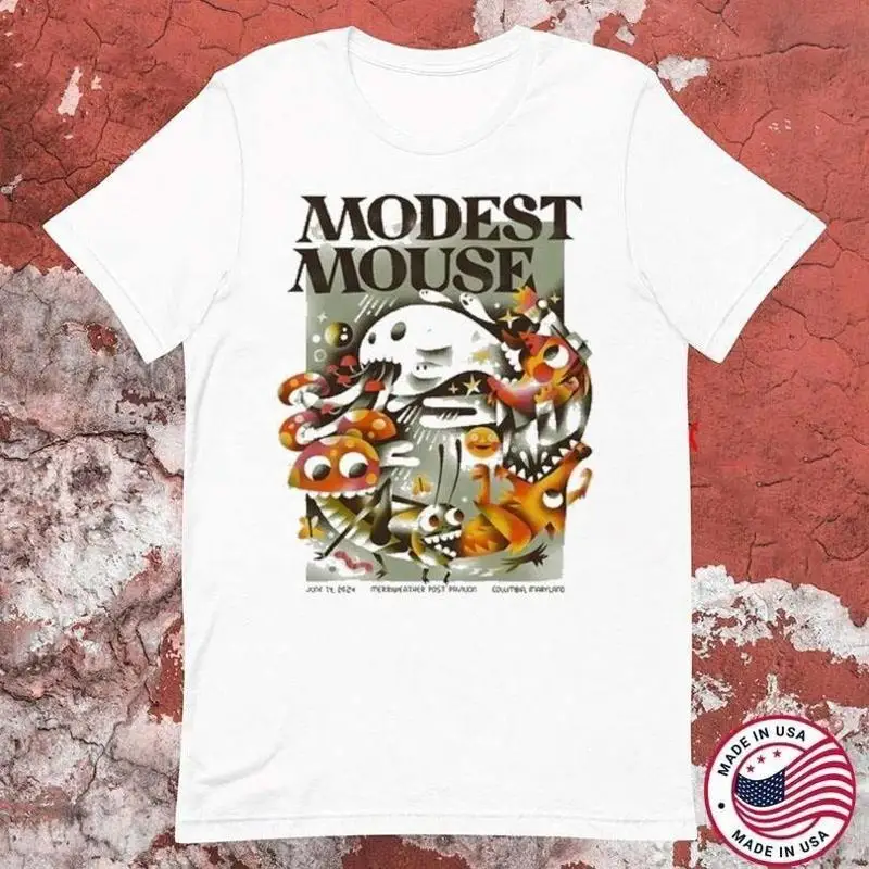 Trend Modest Mouse White S 4Xl  T Shirt NI975