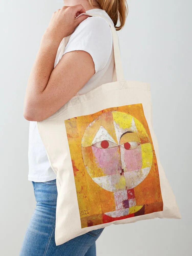 

Senecio Abstract Portrait of a Man by Paul Klee Tote Bag tote bags cloth bags Women's bag Women's tote bag