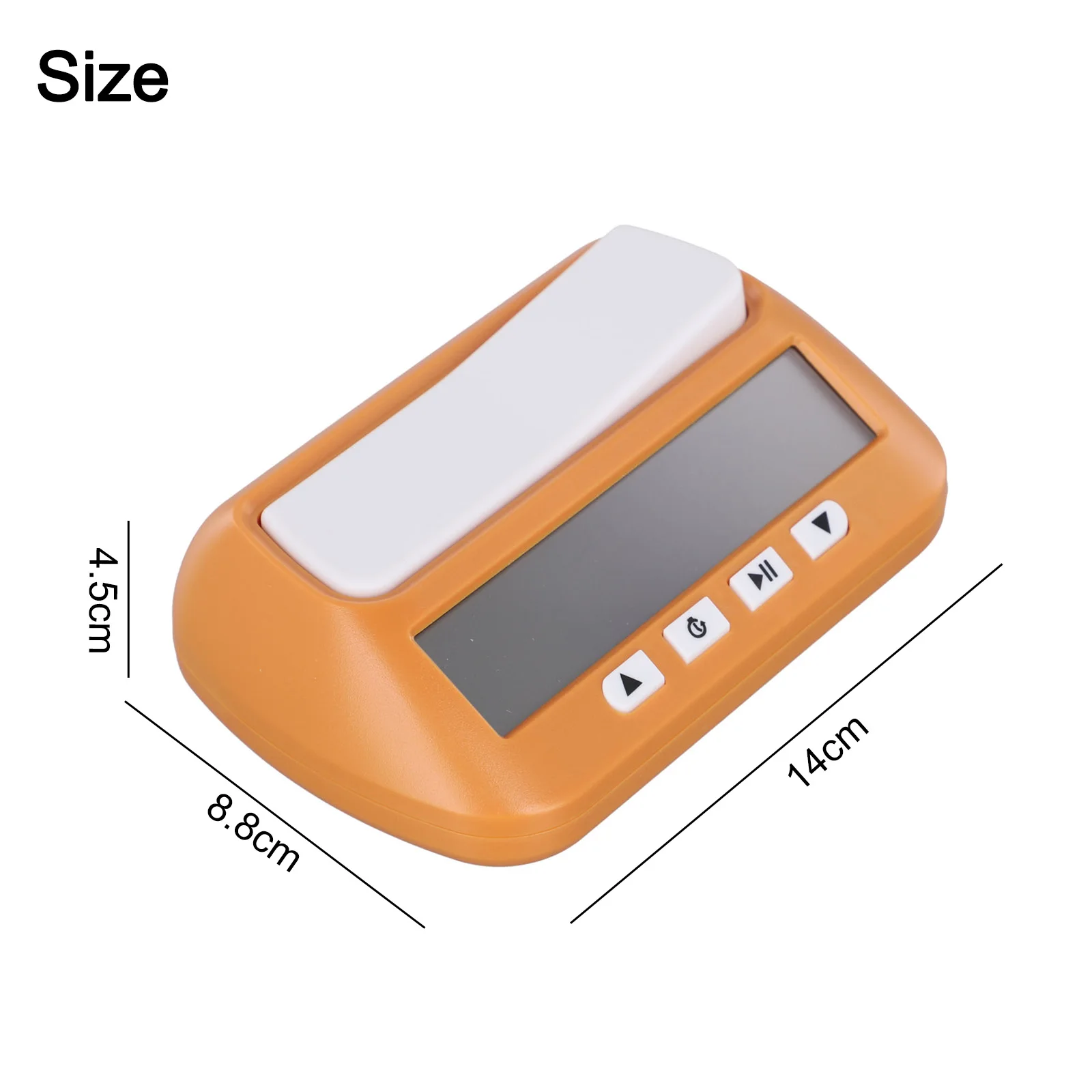 3-in-1 Chess Clock Portable Digital Timer with Bonus and Delay Modes Suitable for Tournament and Practice Play