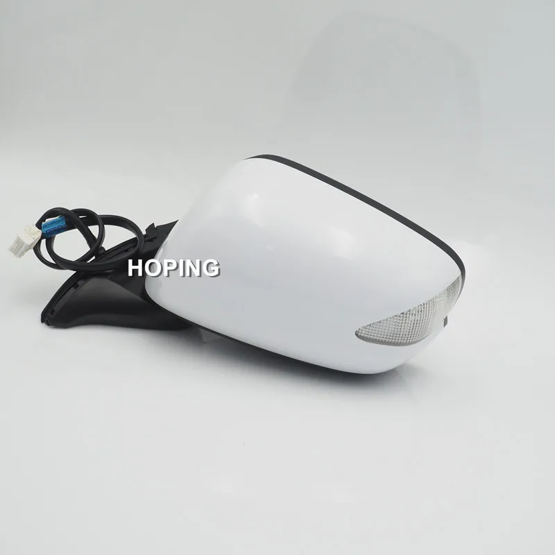 Hoping Outer Side Rearview Mirror Assy For Honda Jazz Fit GE6 GE8 2009 2010 211 2012 2013 2014 With 7-PINS Electric Folding