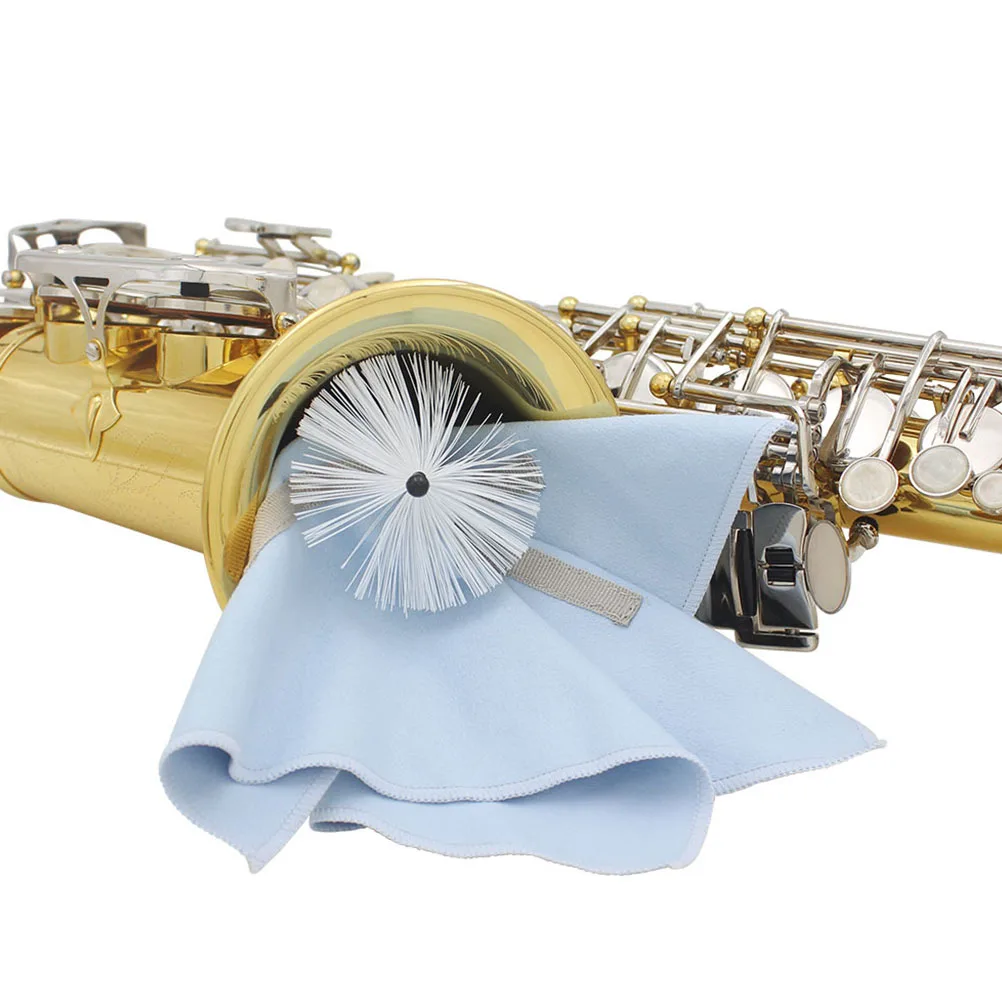 

1Set Saxophone Cleaning Tool Kit Cork Cream Brush Head Thumb Cushion Durable Practical Saxophone Thumb Cushion