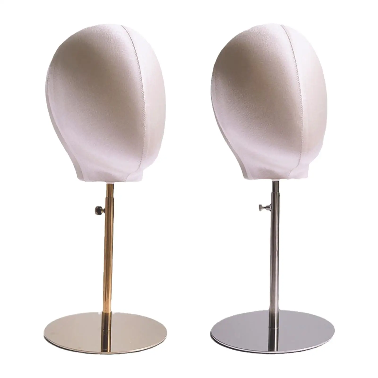 Wig Display Holder, Mannequin Head Model, Adjustable Height, Mannequin Head Hat Display Stand