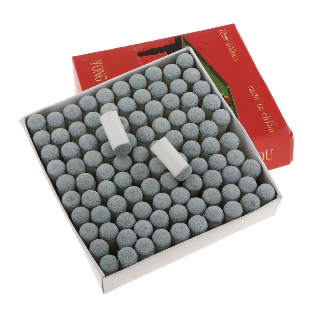 

100X насадки для бильярдного кия без шнуровки, 9 мм, 10 мм, 12 мм, 13 мм, насадки для бильярдного кия