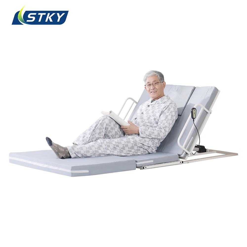 Lifting Bed Frame Backrest Electric Lift For Elderly Adjustable Back Support With Controller - view 2