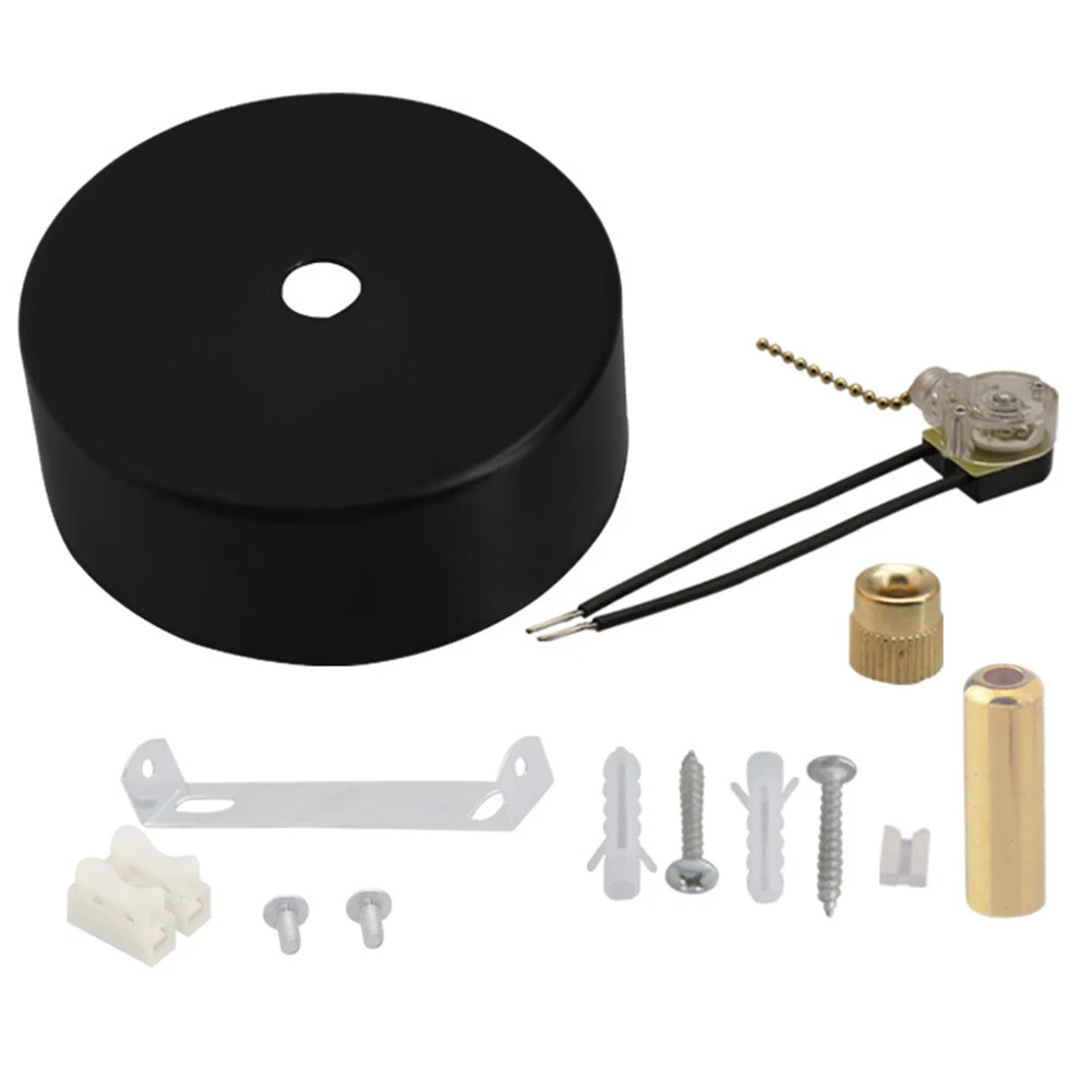 Chic Pull Cord Light Switch for Bathroom Applications Features a 200cm Chain for Flexible Installation Options