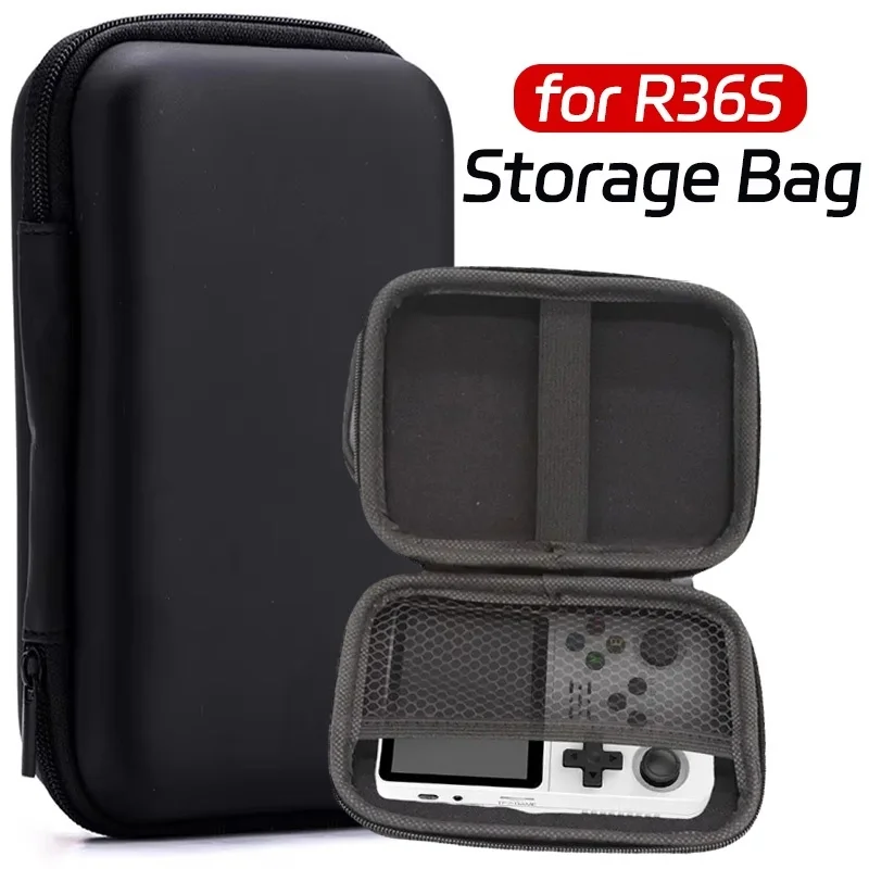 Tragbare Lagerung Tasche Für R36S R35S Spielkonsole Wasserdichte Tragetasche EVA Shell Schutz Abdeckung Für R36s Gaming Zubehör